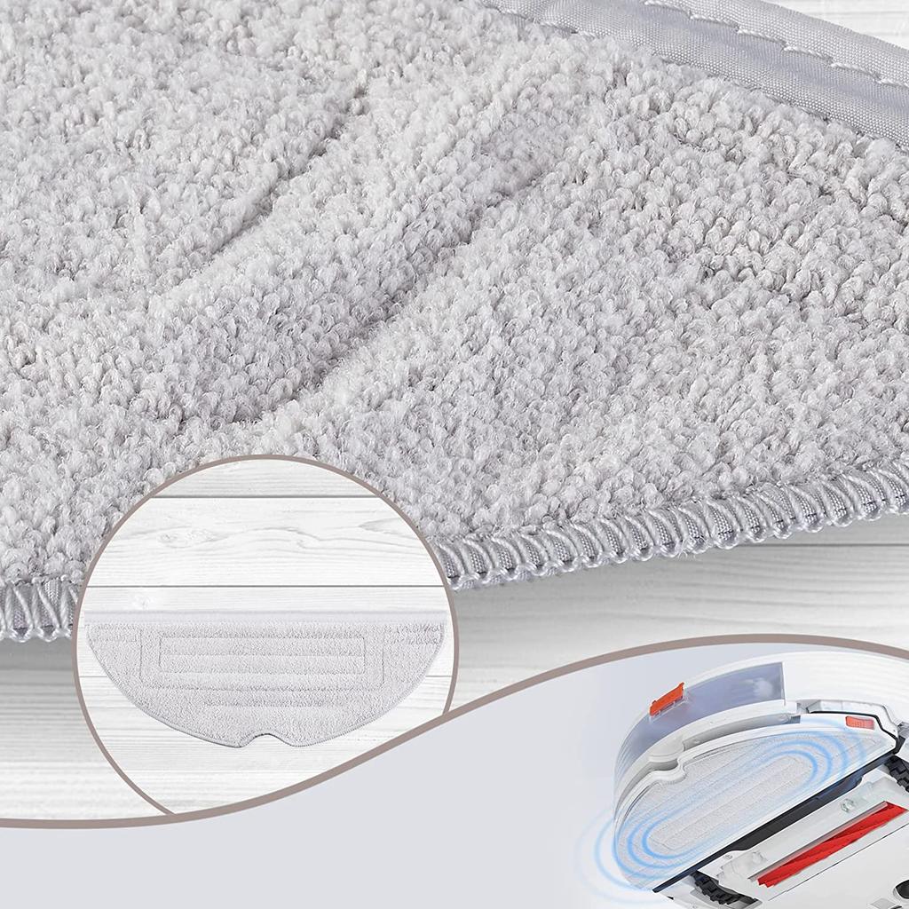 High Quality Mop Rag For Roborock S8/S8+/ S8 Pro Ultra /G20 Parts Double Vibration Antibacterial Vibrating Mop Cloth Accessories