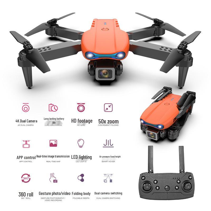 E99 Pro 4K Dual Camera Drone with Altitude Hold and Four-Axis Control for High-Definition Aerial Photography.