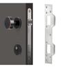 Door Strike Plate Double Holes Heavy-Duty Latch Plate for Door Handle Latch & Deadbolt Security Reinforcement Striker