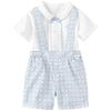 Balabala Infant Summer Short Sleeve Overalls Set