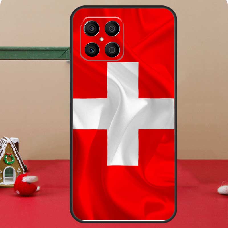 

Швейцария Швейцарский флаг Чехол Для Honor Magic 8 5 6 7 Lite Honor 400 Pro 200 70 90 X8c X8b X9a X9b X9c X9d Win Чехол Honor Magic8 Pro
