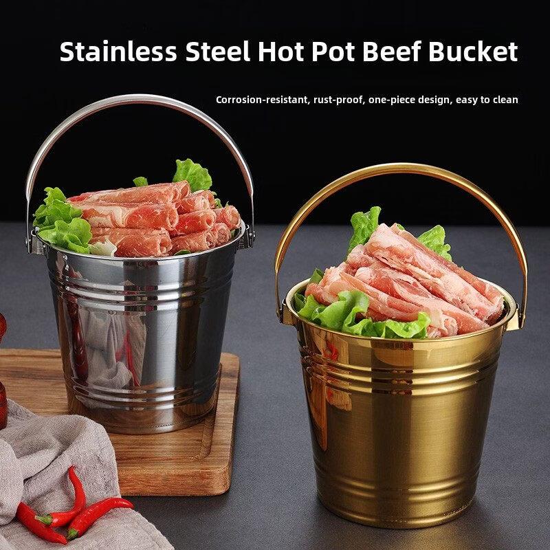 ZISIZ Glass Ice Bucket