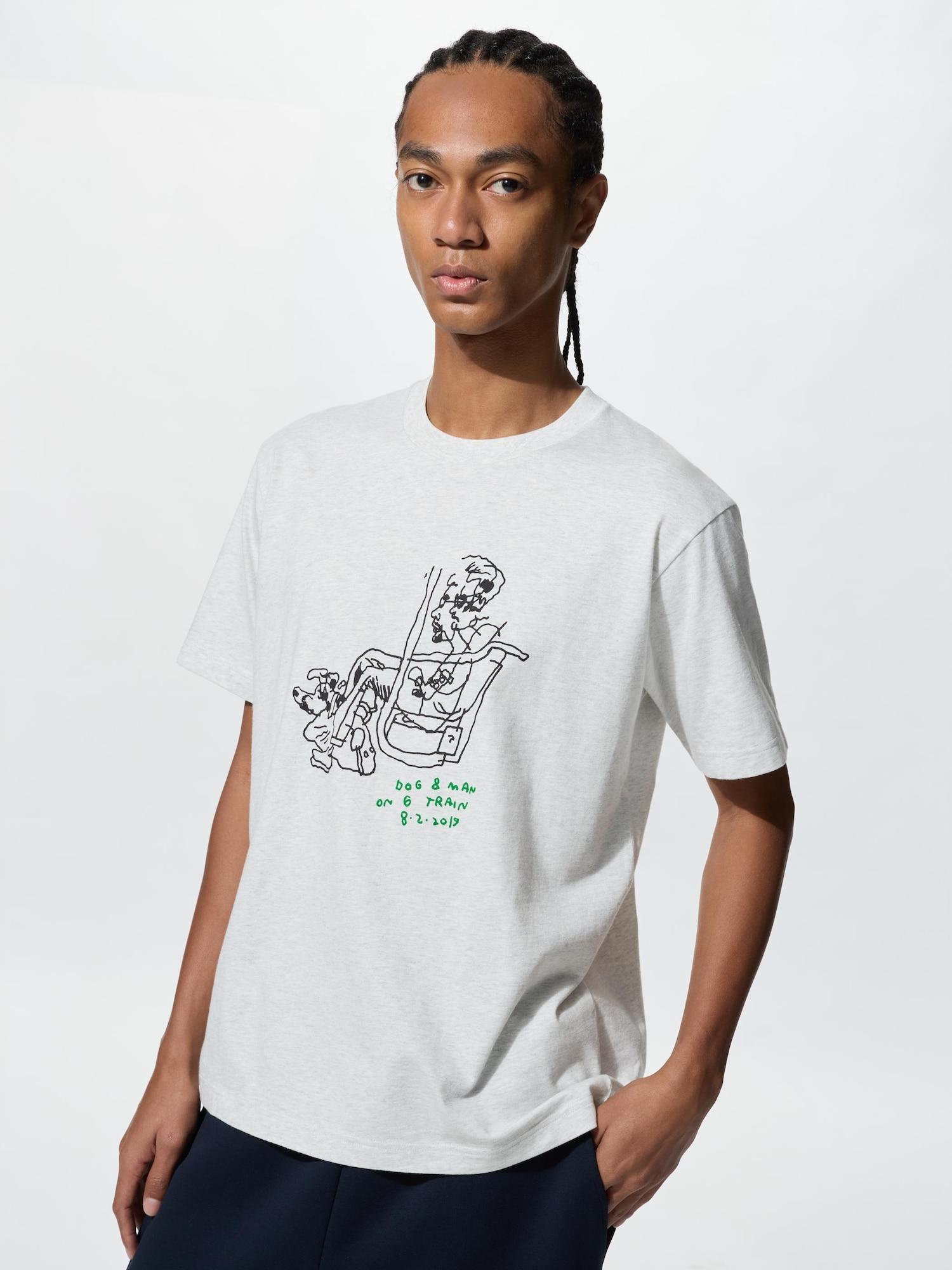 Uniqlo JAson PolAn UT GrAphic T A 02 LIGHT GRAY/MEN XS