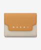 Marni Trifold Wallet - Papaya:Pearl / Pfmo0125U2Lv520Zp192