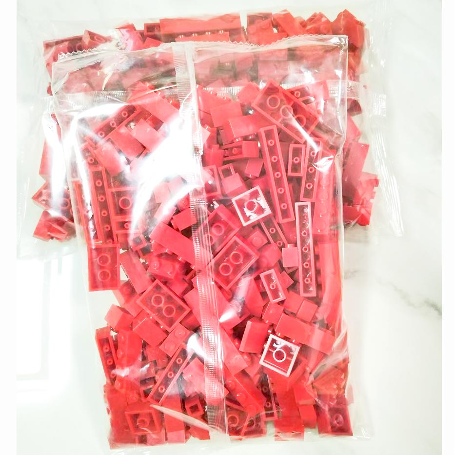 Bausteine Großpackung 2 Packungen 520g Jede Farbe Baukompatibel Für Geschenk Schraubendreher und Figur Fotografiert in echt