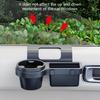 Multipurpose Car Door Storage Box Hanging Holders Waterproof Designs Seat Side Window Organizers for Phones Cups Key