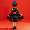 Formemory Halloween Cosplay Jiangshi Chinese Zombie Monster Kids Cosplay Girls Costumes Dress Cute Costumes Chinese Costume Lolita Jiangshi Outfit