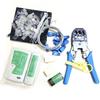 Portable Ethernet Network Hardware Tool Network LAN Cable Crimper Pliers Tools Kit Network Repair Tool Set Dual Use