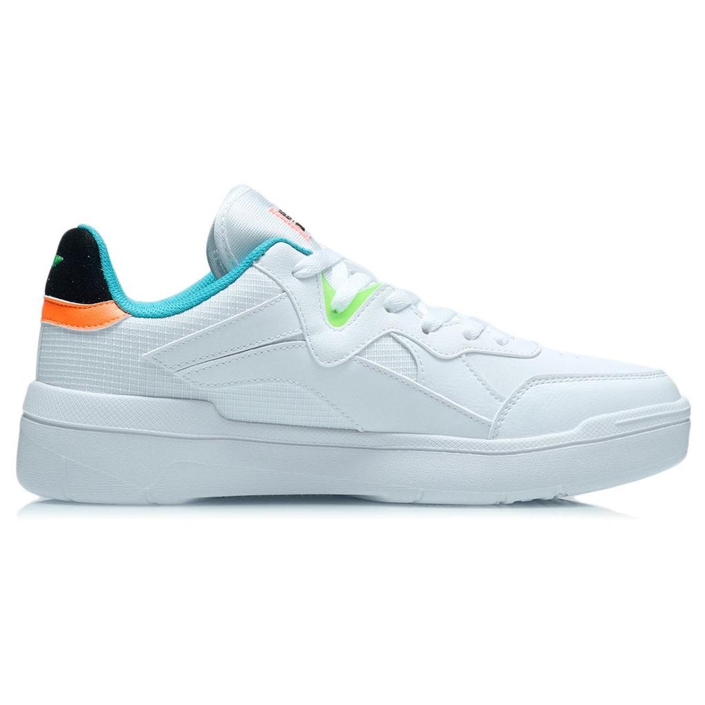 Li Ning Superwave Lite Non-Slip Durable Low-Top Skate Shoes Men Skate Shoes White Black Blue AGCR121-3