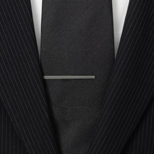 Black Simple Tie Pin Tie Bar Tie Pin N02711