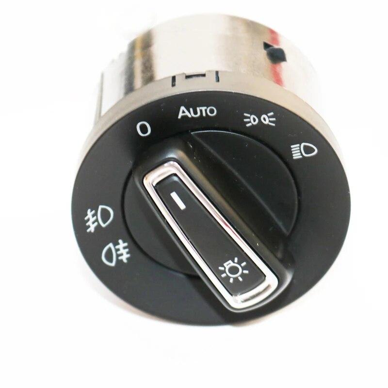For VW Golf 7 MK7 Chrome Auto Headlight Switch Headlight Switch Sensor 5GG 941 431 D 5GG941431D
