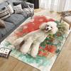 Christmas Dog Home Sofa Decoration for Living Room & Bedroom, Non‑Slip Play Flannel Floor Mat for Game Room