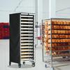 Kommerzielles Brotbackblech-Regalabdeckung, Passend für mehrstöckige Regale, Staubdichter Langlebiger Schutz (Nur Abdeckung)
