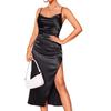 Women's Fashionable Solid Color Suspender Dress