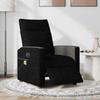 VidaXL Electric Reclining Massage Armchair Black Fabric 3324047