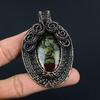 Dragon Blood Jasper 999 Copper Wire Wrapped Pendant, Handmade Gemstone Pendant Jewelry, Gifts For Wife Brand New Pendant