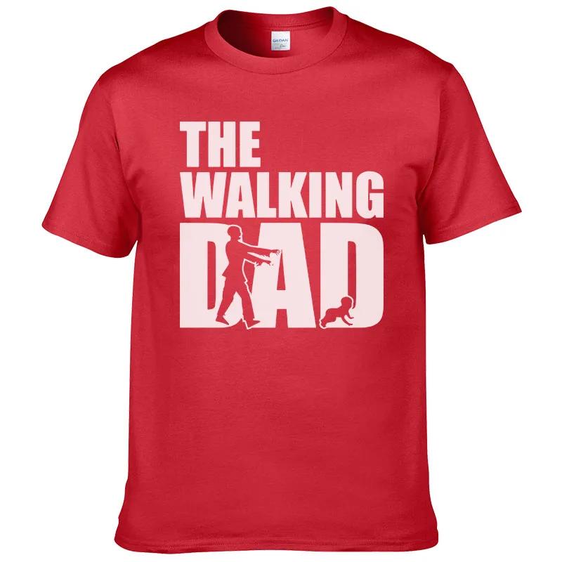 2023 Men's Summer Cotton T Shirts Printed The Walking Dad Tshirt Hip Hop Blouse Men's Sportswear T Shirt Men Harajuku Tops #307