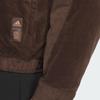 adidas Wuji Corduroy Button Front Casual Jacket Men Brown JI8721