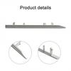 Left Center A/C TEMP Switch Button Trim Strip Matte For Mercedes W212 E 2008-14