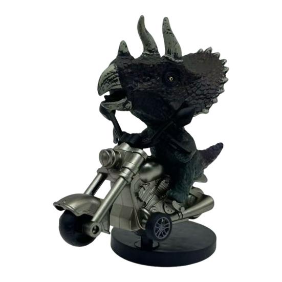 

1/6 шт. Дрифт мотоцикл животное автомобиль украшение авто приборная панель крепление вращающийся динозавр тигр дельфин мотоцикл украшение внедорожник грузовик салон автомобиля Dinosaur