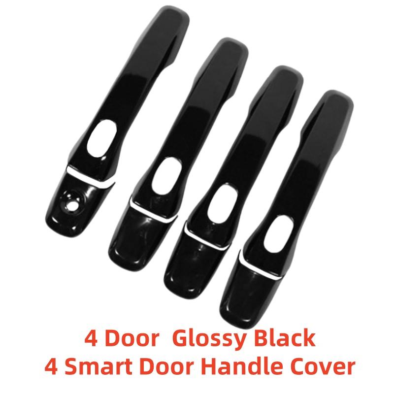 Carbon Car Accessory Door Handle Cover Trim Paste Style Chrome Silver For Ford Explorer 2011 2012 2013 2014 2015 2016 2017 2018