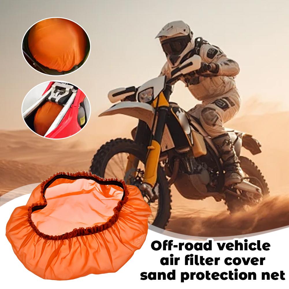 Motocross Air Filter Dust Protection Cover Durable Dustproof Sleeve Oilproof Guard For KTM Yamaha Honda Kawasaki Bike Air Filters 7