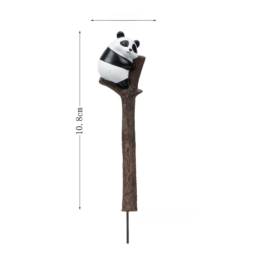 

Tree Cute Cartoon Branch Climbing Panda Mini Model Ornament For Decor Gardening Sitting Panda