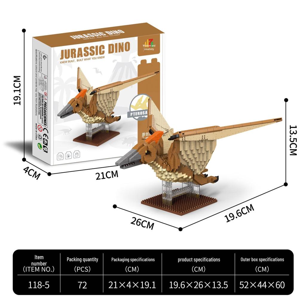 Titanic Pirate Ship Micro-Particle Building Blocks Puzzle Toy DIY 