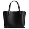 Coach Willow 18 Brand Logo Detachable Shoulder Strap Pebbled Leather Tote Bag Shopping Bag Shoulder Crossbody Handbag Small Women tote CW549-B4M2