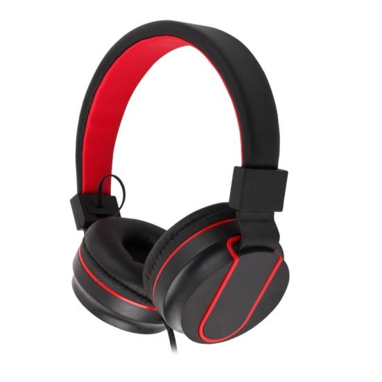 Wired Foldable Portable HiFi Stereo Headphone Heavy Bass Gaming Headset with Mic