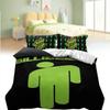 Billie Eilish Printed Duvet Cover Pillowcase Bedding Three Piece Set Use Bedroom