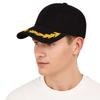 Brim Design Baseball Caps Wheat Ear Embroidery Sunscreen Hat Casual Hats  Outdoor Activities
