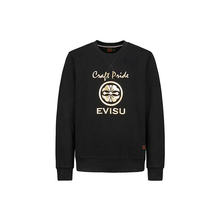 EVISU Sweatshirts Men's Crew Neck Moderate Regular 2EAHTM0SW324XX
