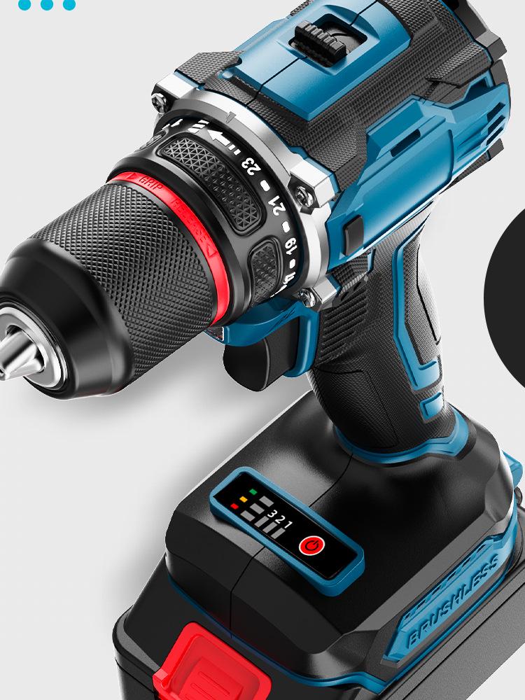 21V Dual Speed Cordless Hand Drill & Screwdriver with Lithium Battery