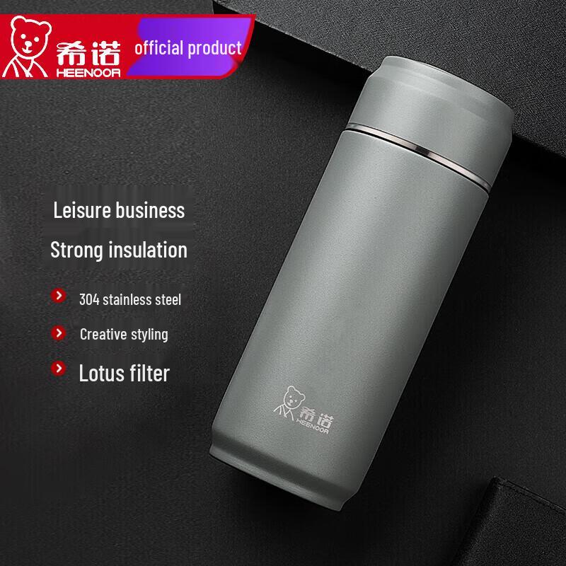 Heenoor Portable Stainless Steel Thermos Bottle