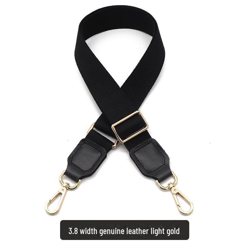 

Женский черный регулируемый ремень через плечо, сменный - широкий ремень