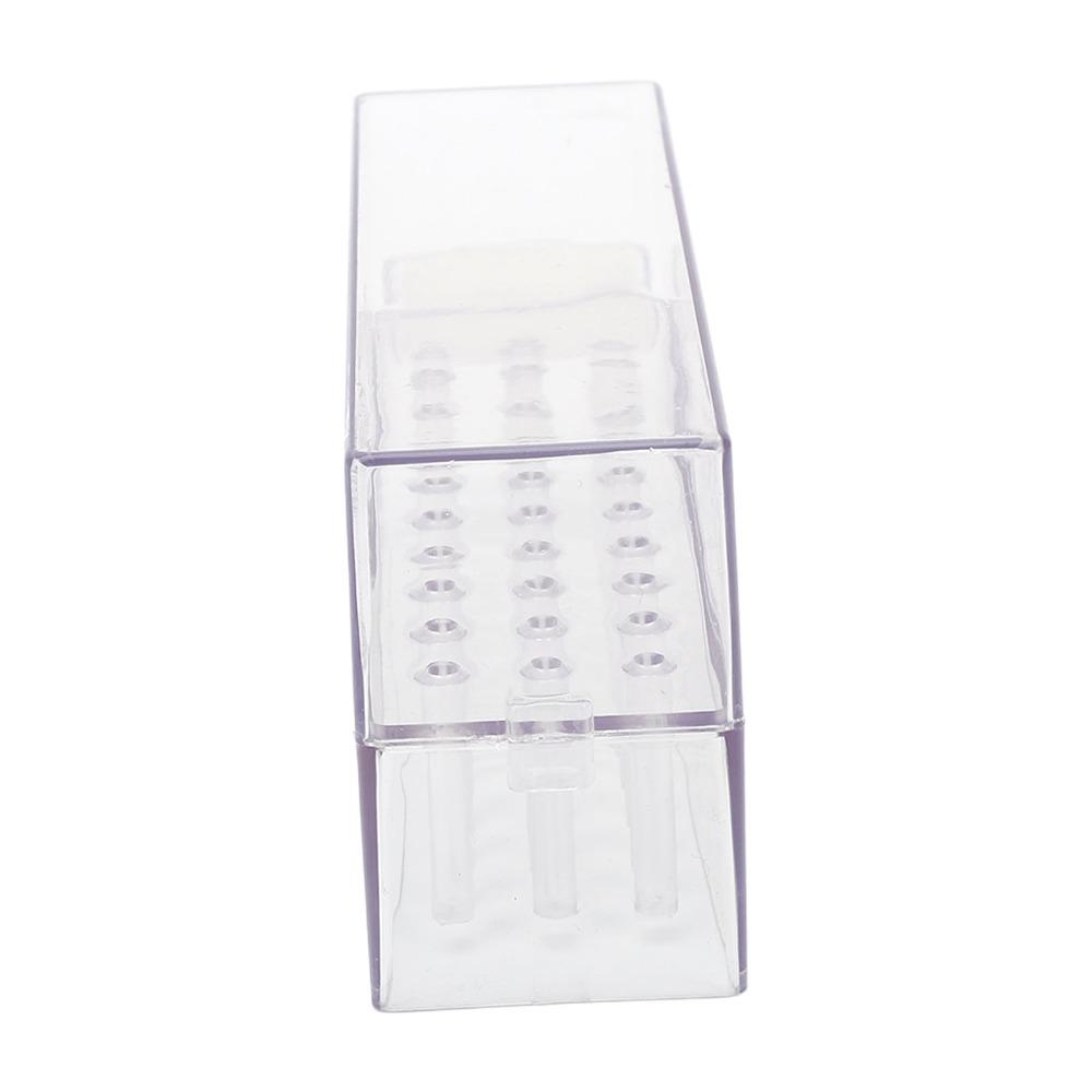 30 Holes Nail Drill Bits Holder Stand Practical Storage For Daily Nail Art Tools