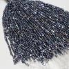 1String, Black Natural Freshwater Pearls, Nugget Pearl Beads for Jewelry Making DIY Necklaces Bracelets Crafts (Beads 4-4.5mm, Length 18cm)