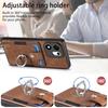 For Huawei Honor 600 Smart Leather Magnetic Wallet Card Slot Ring Holder Case For Honor X7E Plus Shockproof Stand Cover Bumper