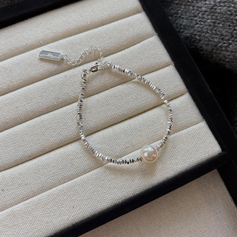 

Высококачественный комплект из серебряного жемчуга и браслета bracelet серебряный