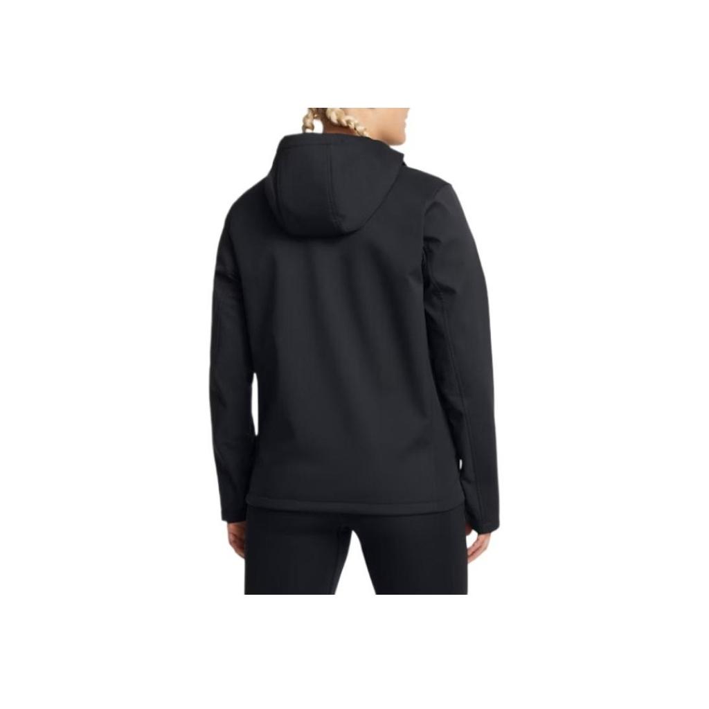 Under Armour Storm Cold Gear Infrared Shield 2.0 Casual Simple Comfortable Solid Color Versatile Jacket Women jackets Black 1371595-002