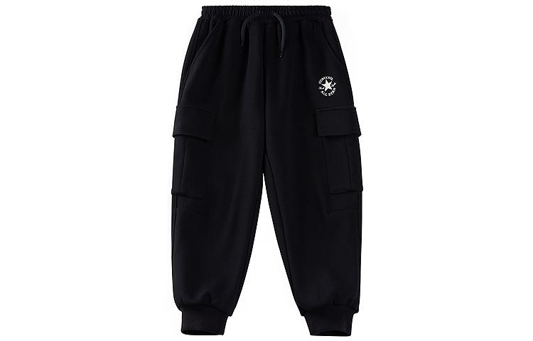 Converse Casual Pants Teenagers Jet Black CV2432336GS-002 L