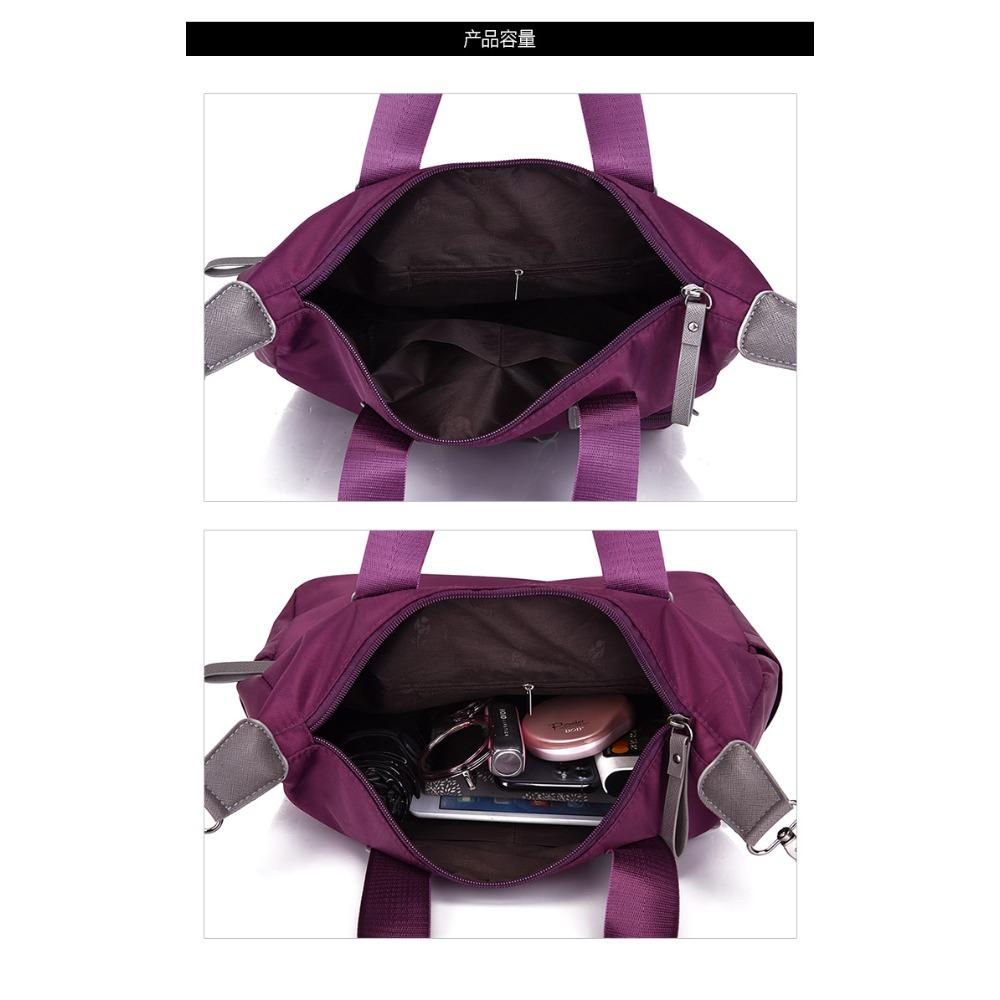 Geantă de mână nouă pentru femei, capacitate mare, pânză Oxford, nailon, modă, de umăr, crossbody