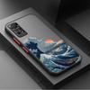 Case for Xiaomi Redmi Note 15 Pro 9S 10 A4 12 14 11 14C 13 13C Funda Back Phone Cover Creative Waves Art