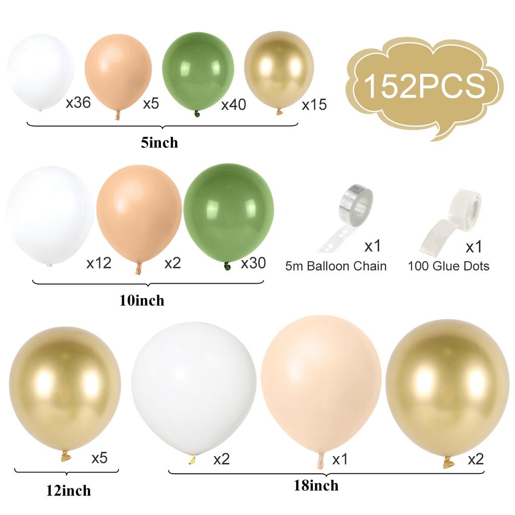 Grüner Ballon Girlande Bogen Kit Dschungel Safari Geburtstagsparty Deko Kinder Junge Babyparty Ballons Hochzeit Geburtstagsfeier Zubehör