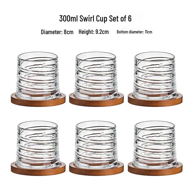 

Rotating Decompression Whiskey Glass Set
