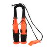 2Pcs Winter Ice Picks Ice Fishing Safety Picks With Emergency Whistle Fishing Tackle ToolWhite Rope