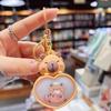 Glowing Capybara Night Light Keychain - Cute Cartoon Pendant