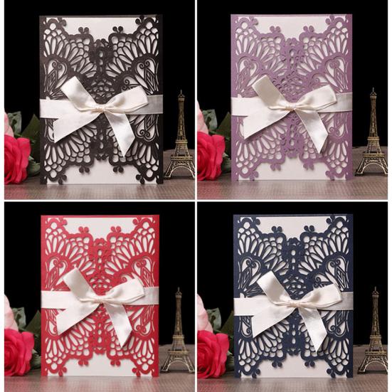 Floral Cover Greeting Card Cutting Die Scrapbooking Paper Embossing Album Decor