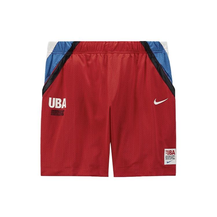 Nike Mesh Shorts Contrasting Colors Alphabet Printing Sports Basketball Asia Edition Red Men s CZ4700-611 XS